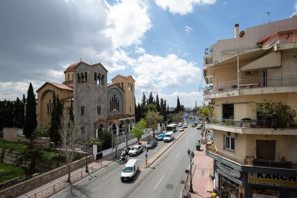 Cosy Apartment With Acropolis View Атина Екстериор снимка